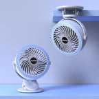 Unisex Table Fan Compact Design Tiltable Head Quiet Motor Energy Efficient Cooling