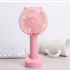 Harrow Handheld Fan Portable Rechargeable Battery USB Charging Compact Lightweight