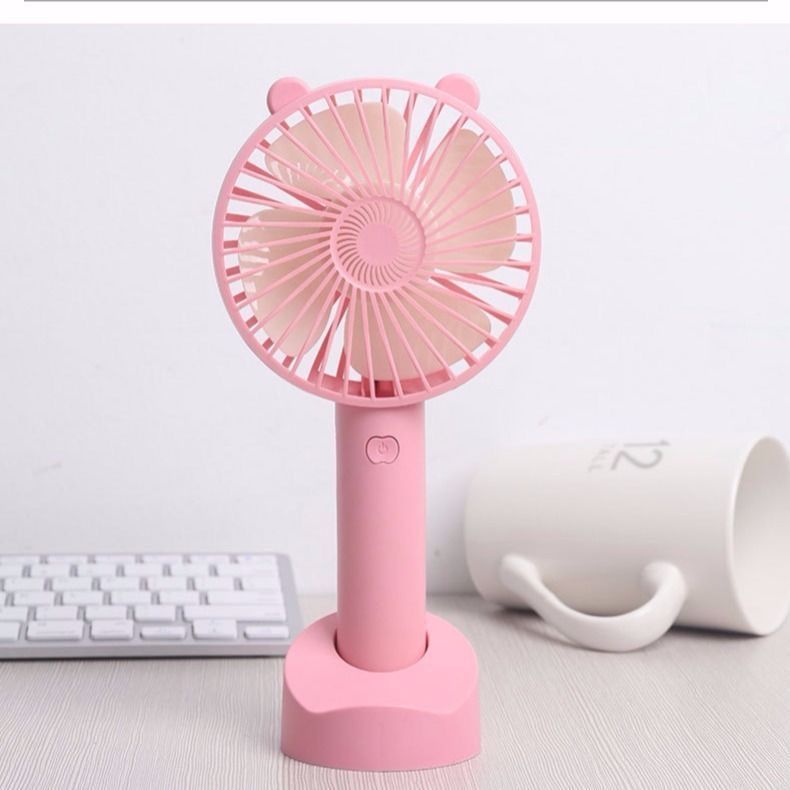 Harrow Handheld Fan Portable Rechargeable Battery USB Charging Compact Lightweight