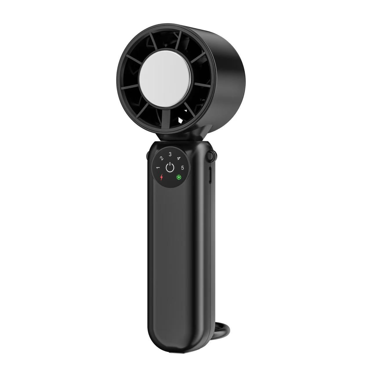 Portable Mini Fan Lightweight Compact Personal Handheld Fan with Adjustable Speeds Battery Powered