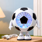 Compact USB Table Fan Quiet DC Motor Child-Safe Portable Figure Design