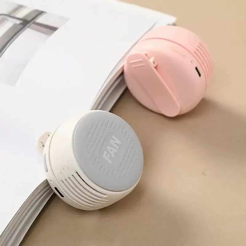 Portable USB Rechargeable Personal Fan Compact Adjustable Louvers Quiet Operation