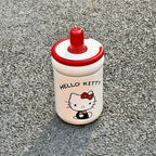 Ladies Drinking Cup BPA-Free with Hello Kitty Design Lid and Straw Closure