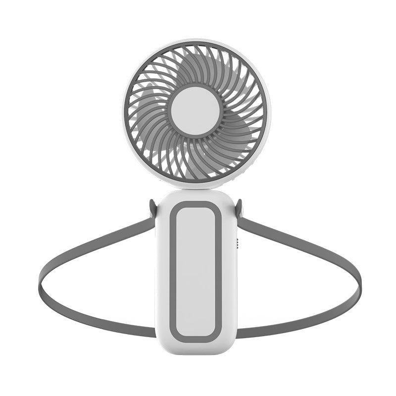 Women Portable Neck Fan with Tilted Head USB Rechargeable Lightweight