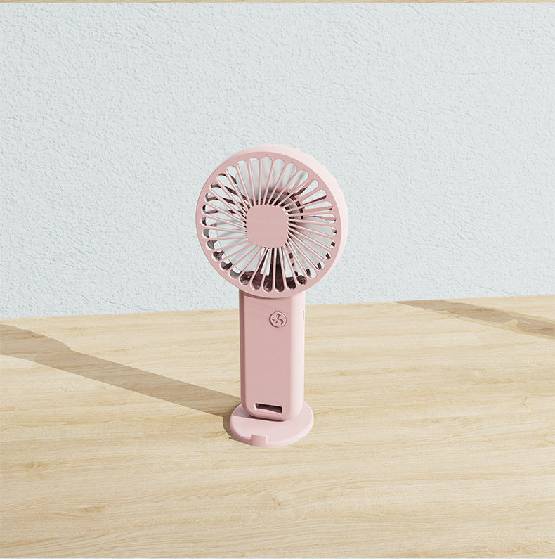 Adjustable Mini Tabletop Fan USB Rechargeable Portable Quiet Operation