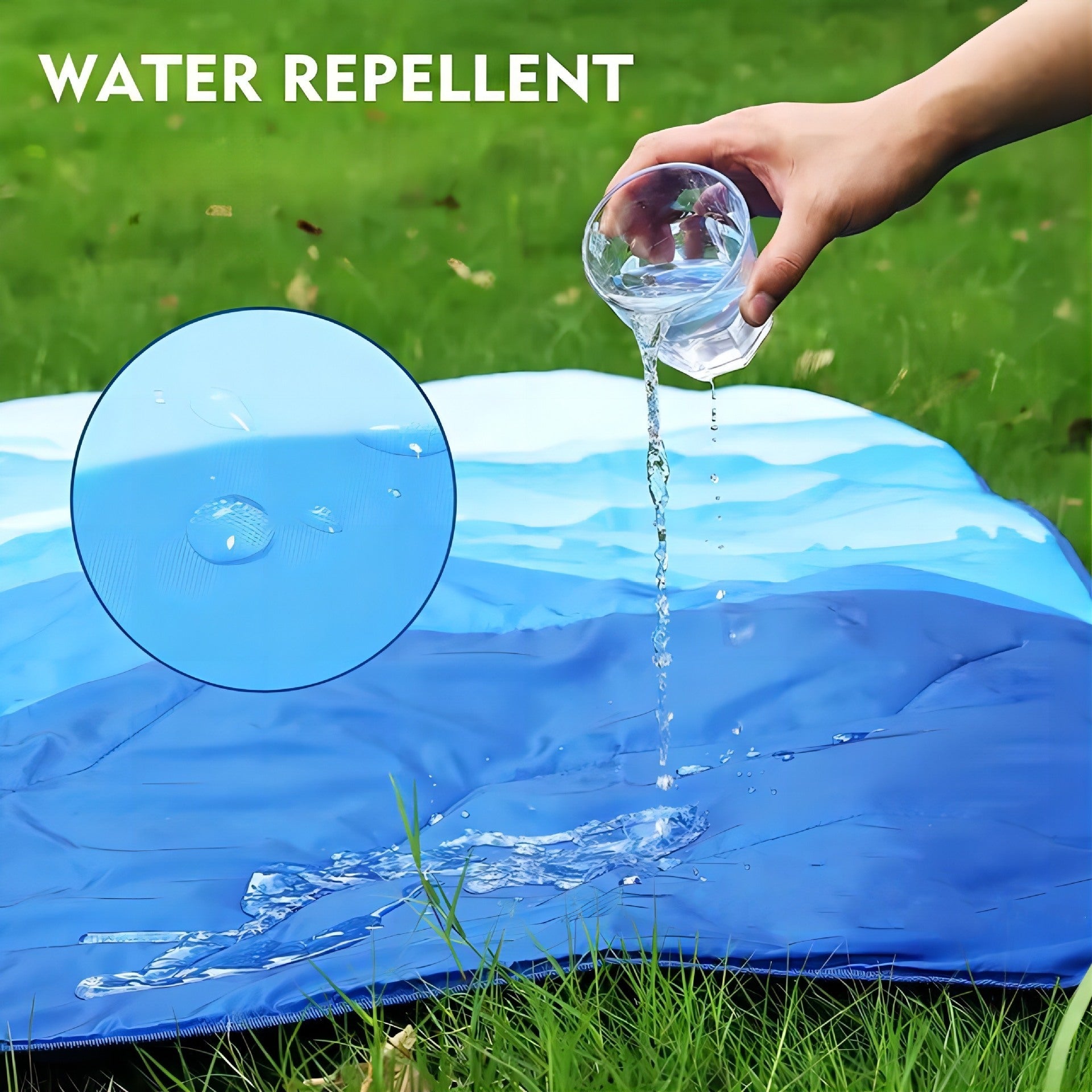 Picnic Blanket Water-Repellent Outdoor Mat Lightweight Portable Unisex