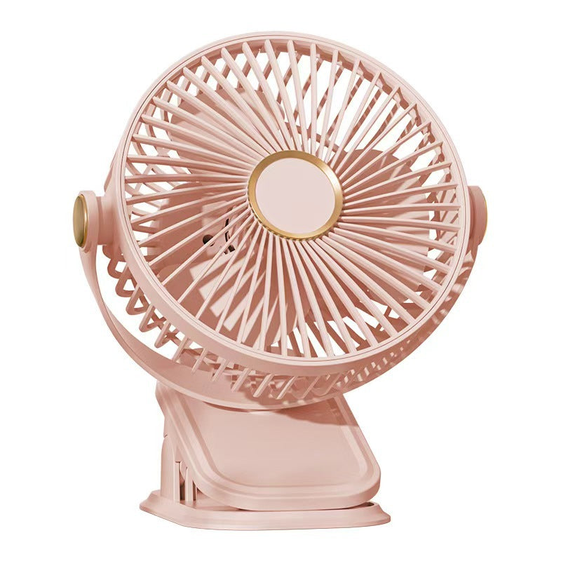 Portable Table Fan Lightweight Quiet 3-Speed Adjustable Breeze