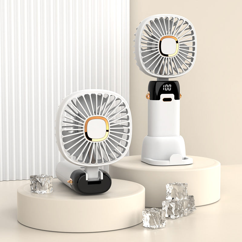 Portable Fan USB Rechargeable Compact Quiet Personal Cooling Fan