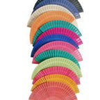 Ladies Folding Fan with Intricate Laser Engraved Patterns Lightweight Paper