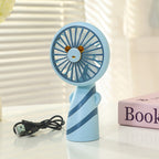 Women Portable USB Hand Fan Lightweight Compact Cute Design Quiet Operation