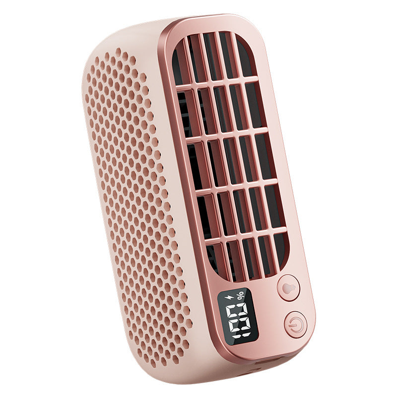 Portable Mini Air Purifier USB Powered Compact Quiet Air Cleaner with Smart Display