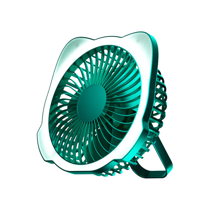 Desktop Air Purifier Fan with LED Display Compact Quiet Operation