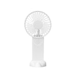 Portable Battery-Operated Desktop Fan Compact Lightweight Cordless Adjustable Speed