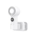 Wall-Mounted Air Circulator Fan Adjustable Speed Whisper-Quiet Compact Cooling Fan