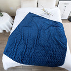 Brehn Women’s Luxurious Fleece Blanket Soft Textured Surface Cozy Warm Throw