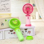 Portable Handheld Fan for Women Cute Animal Design USB Rechargeable Lightweight Quiet Operation