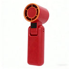 Portable Mini Fan with LCD Display USB Rechargeable Adjustable Speed