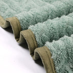 Brehn Ladies Soft Cable Knit Snuggle Blanket Cozy Throw for Home and Outdoors