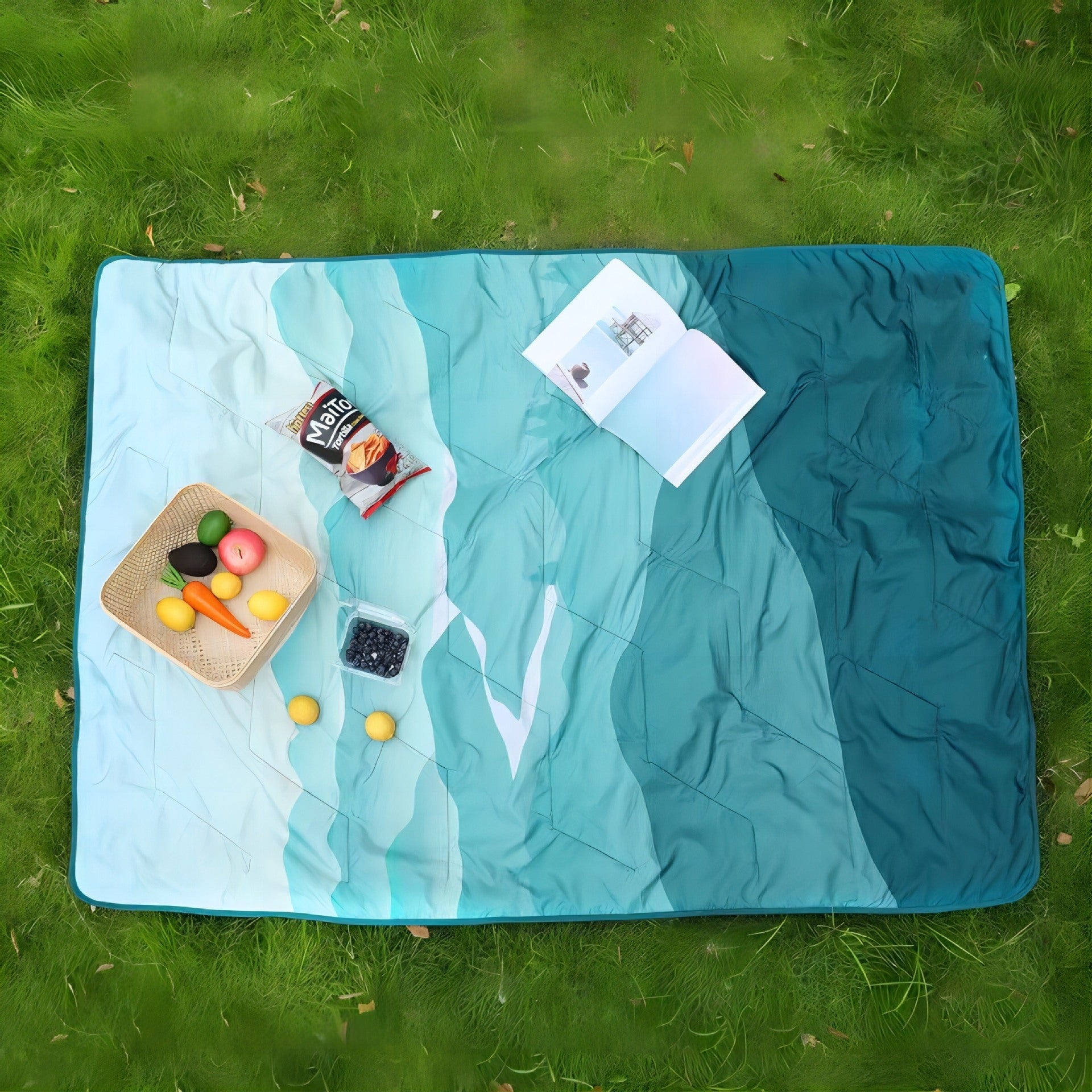 Picnic Blanket Water-Repellent Outdoor Mat Lightweight Portable Unisex