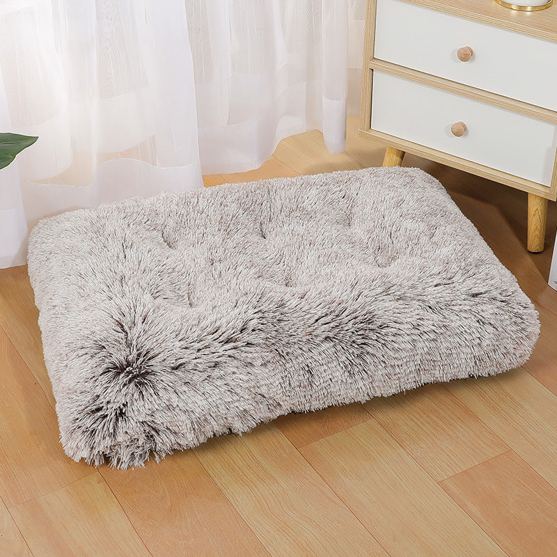 Unisex Cozy Pet Pillow Soft Fiber Non-Slip Machine Washable Cushion for Small and Medium Pets