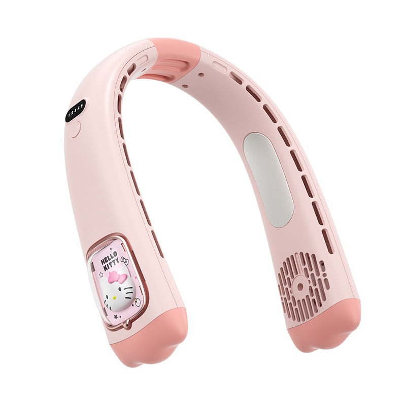 Portable Mini Fan Lightweight Compact Personal Cooling Fan with Hello Kitty Design