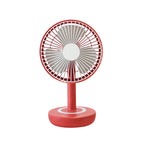 Portable USB Fan for Women with Floral Pattern Adjustable Speeds Quiet Operation