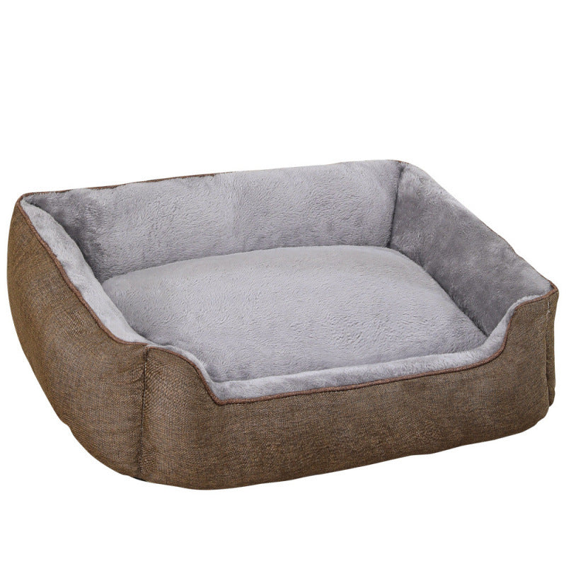 Women’s Comfortable Pet Bed Ergonomic Design Non-Slip Removable Cover