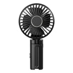 Men's Portable Battery-Powered Fan USB Rechargeable Lightweight Compact Personal Cooler