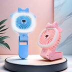 Portable Mini Fan USB Rechargeable Quiet Operation Compact Handheld Personal Cooling Fan