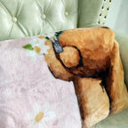 Women’s Plush Microfiber Throw Blanket Large Soft Cozy Living Room and Outdoor Throw Blanket