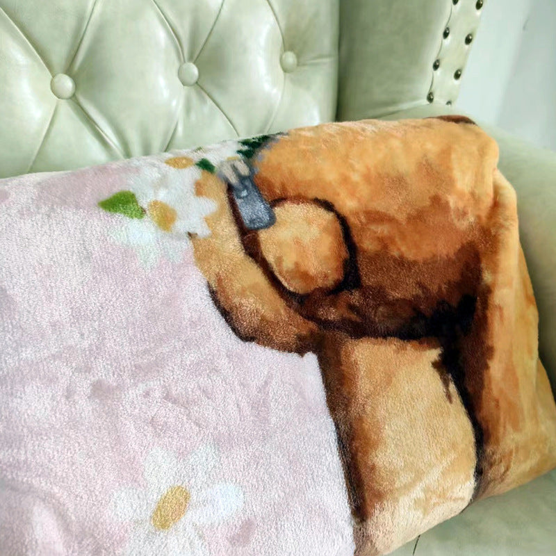 Women’s Plush Microfiber Throw Blanket Large Soft Cozy Living Room and Outdoor Throw Blanket