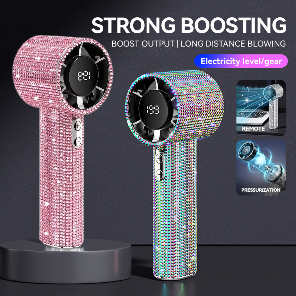Women's Handheld Hair Dryer High-Speed Brushless Motor Compact Travel Size