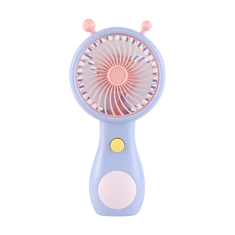Portable Mini Fan Lightweight Battery Operated Handheld for Travel and Office