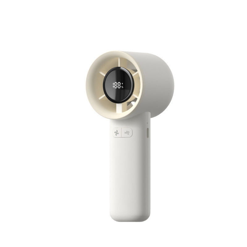 Handheld Rechargeable Cooling Fan Portable Personal Fan with Adjustable Speeds and 8-Hour Battery