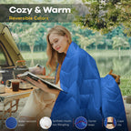 Outdoor Insulating Blanket Lightweight Water-Repellent Thermal Camping Picnic