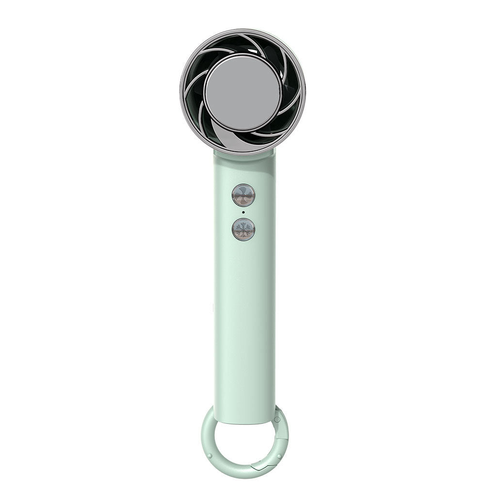 Portable Mini Hand Fan USB Rechargeable Compact Lightweight Personal Cooling Fan with Multiple Speeds