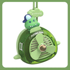 Portable Mini Fan USB Rechargeable Cute Animal Design Lightweight for Women and Kids