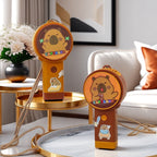 Creative Portable Handheld Fan with Cute Capybara Animal Design USB Rechargeable Lightweight