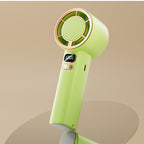 Harrow Portable Rechargeable Cooling Fan Compact Lightweight Adjustable Speed with LED Display