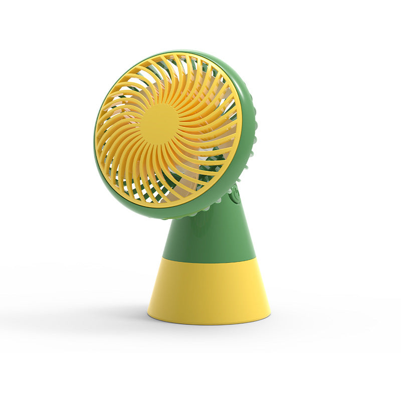 Portable Table Fan with Flexible Tilt Quiet Operation Compact Design