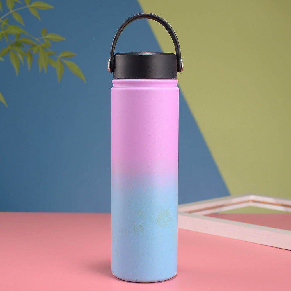 Women Sporty Water Bottle BPA-Free Plastic Non-Slip Surface Compact Size Dishwasher Safe