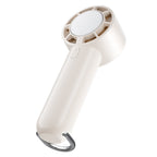 Harrow Ergonomic Handheld Cooling Fan Rechargeable Portable Personal Fan with Multiple Speeds