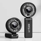 Portable Handheld Fan Rechargeable Battery Lightweight Quiet Motor Adjustable Speeds