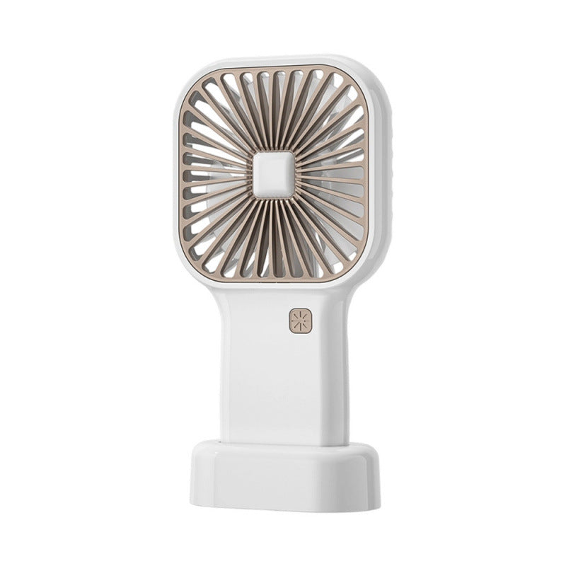 Portable Handheld Air Circulation Fan Rechargeable Battery Lightweight Quiet Operation