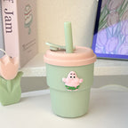 Ladies Reusable Coffee Mug BPA-Free Plastic with Secure Locking Lid and Funny Design