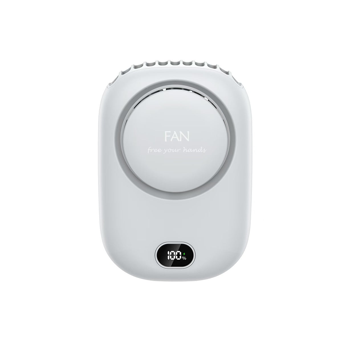 Hands-Free Mini Fan Portable Neck Fan with Adjustable Speeds and LED Battery Indicator