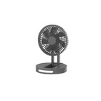 Table Fan with Adjustable Tilt Angle USB Powered Quiet Operation Compact Desk Fan