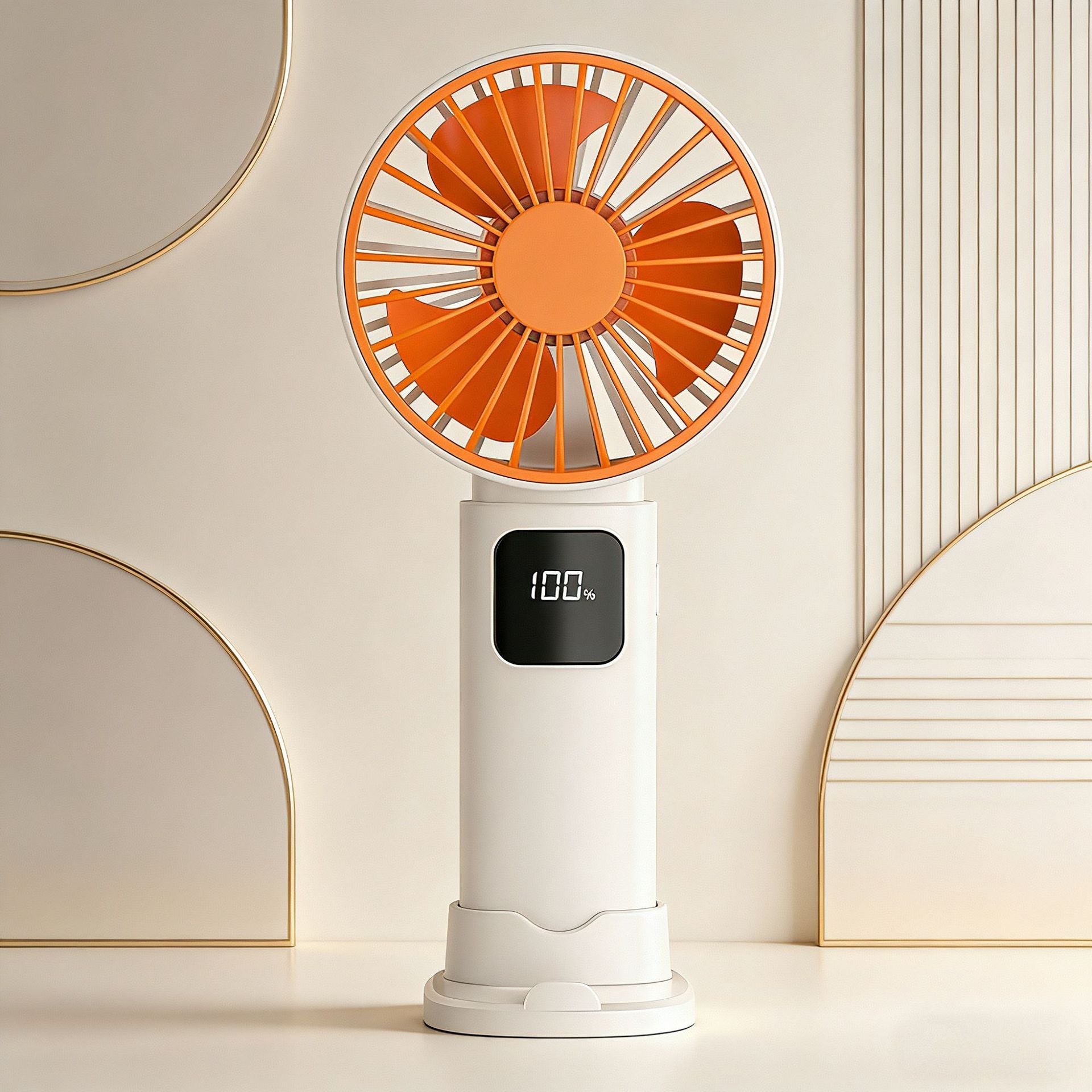 Portable USB Fan Compact Lightweight Rechargeable Personal Cooling Fan