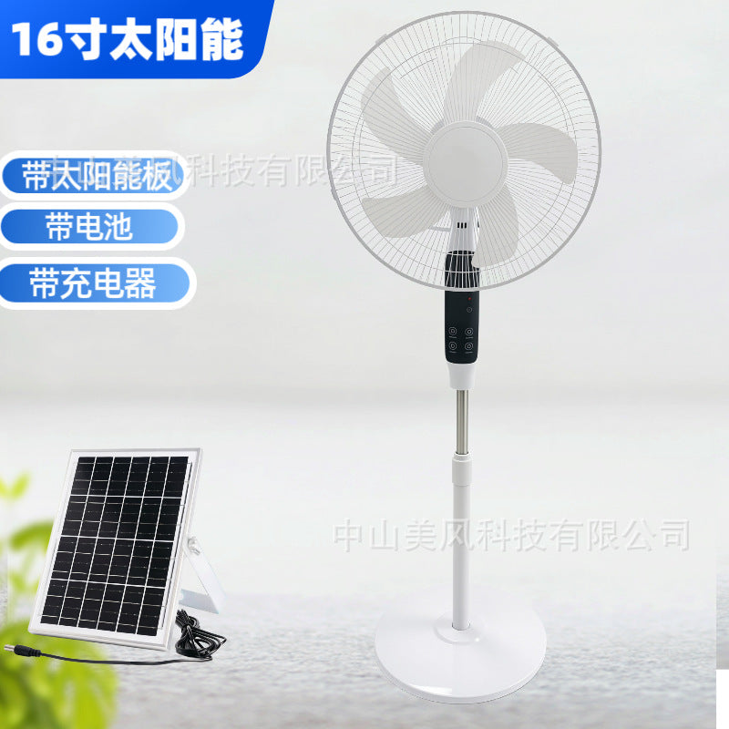 Brehn Stand Fan with Remote Control Oscillation Timer 3 Speeds Height Adjustable