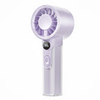 Women's Portable Mini Fan with Built-In Mirror Rechargeable Quiet Operation Compact Design